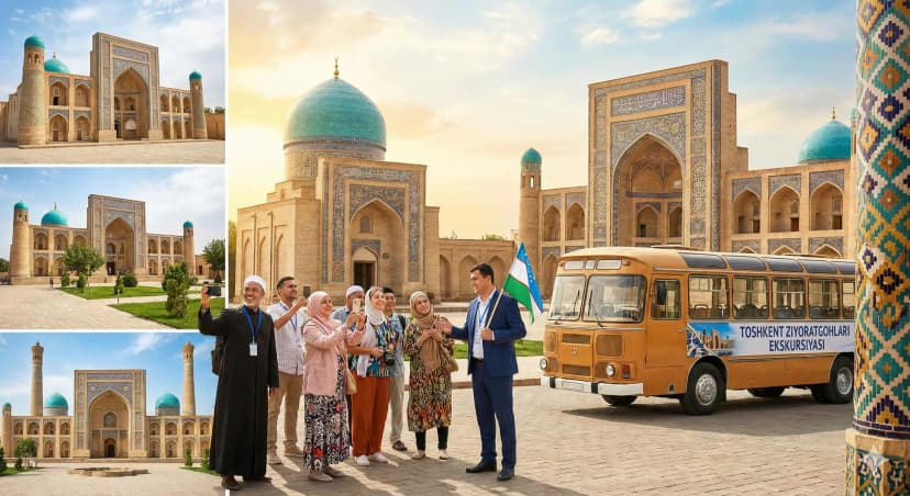 TOSHKENT ZIYORATGOHLARIGA EKSKURSIYA